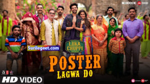 Poster Lagwa Do Song Lyrics Luka Chuppi