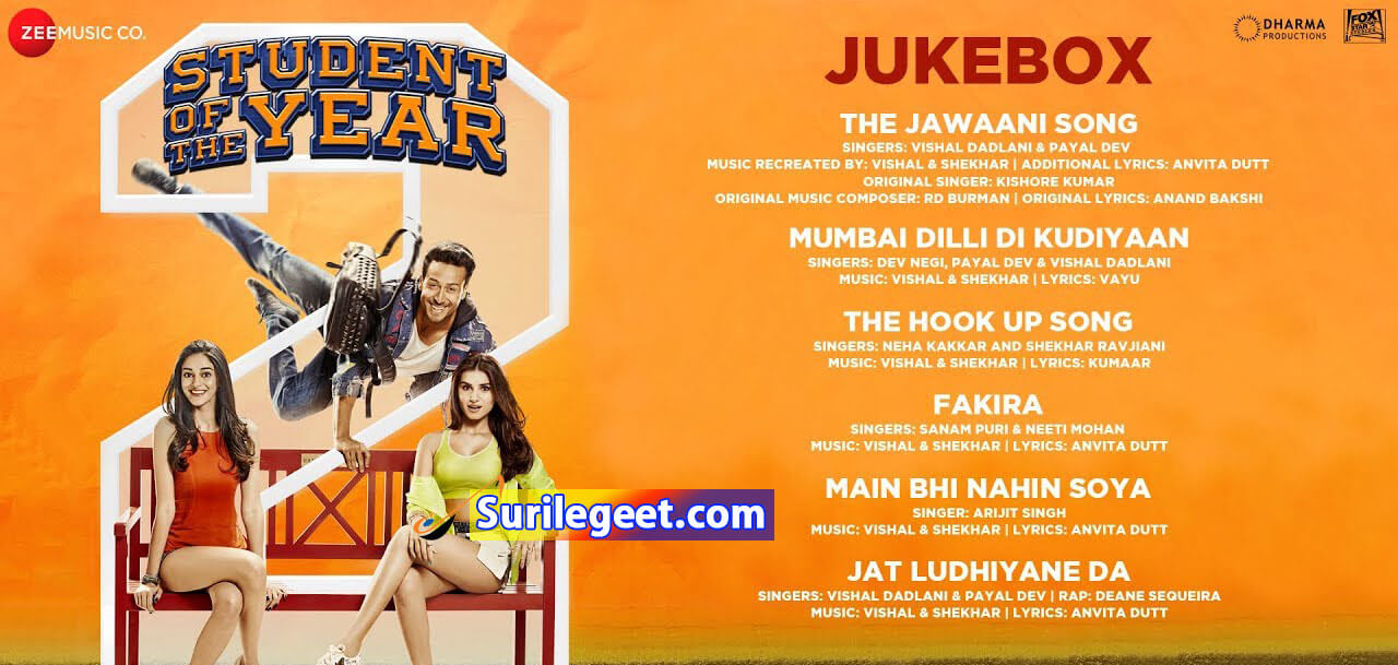 Main Bhi Nahin Soya Song Student Of The Year 2