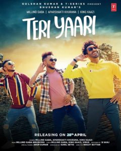 Teri Yaari song Millind Gaba