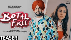 Botal Free lyrics Jordan Sandhu