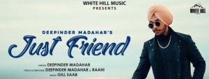 Just Friend Lyrics Deepinder Madahar
